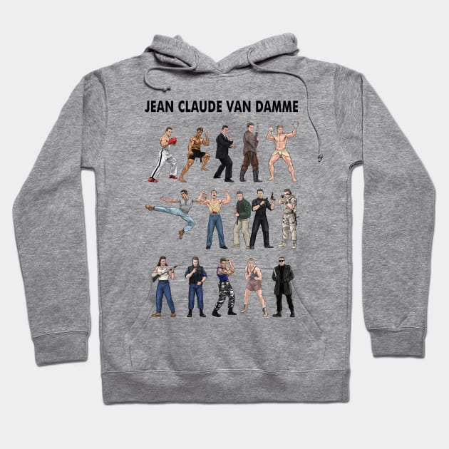 Ultimate Jean Claude Van Damme! Hoodie by PreservedDragons